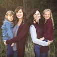5 Ways My Parenting Has Changed Since My Niece's Brain Cancer Diagnosis: Two women holding their dau...