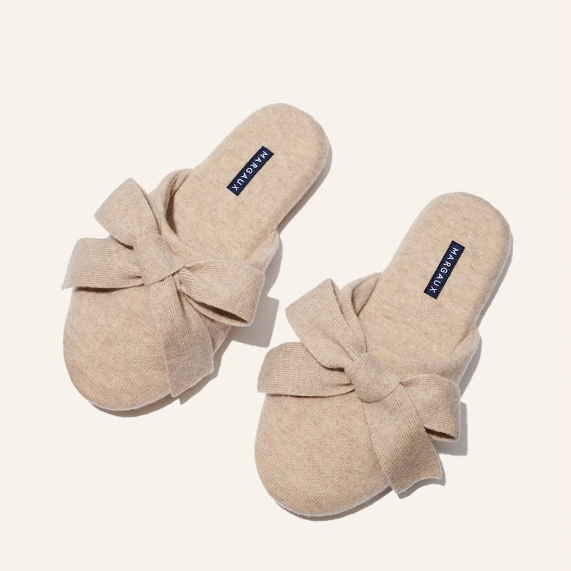 Margaux Cashmere Slide Slipper