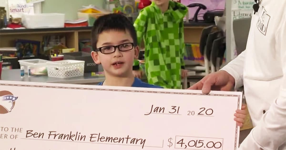 8-Year-Old Makes And Sells Keychains To Pay Off Student Lunch Debt