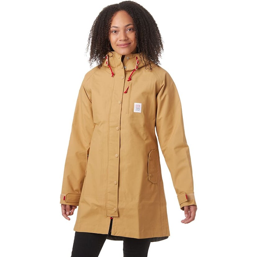 Topo Designs 3L Tech Trench Raincoat