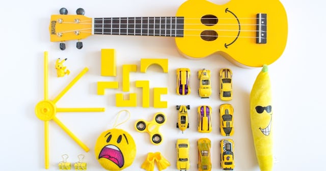 Preschool yellow instruments