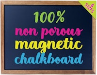 Cedar Markers Framed Chalkboard for Kids