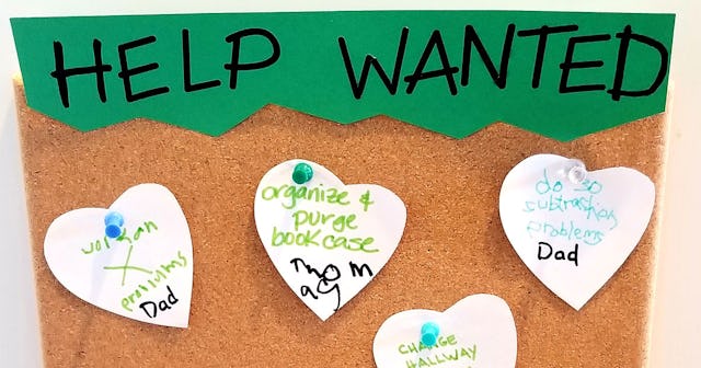 How A Household 'Help Wanted' Bulletin Board Changed Our Family