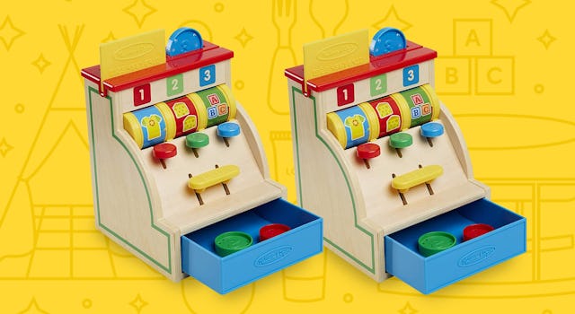 Melissa & Doug Kids Wooden Cash Register Toys