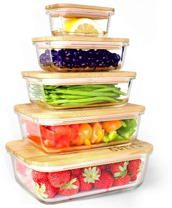 Eco-Friendly Glass Food Storage Containers