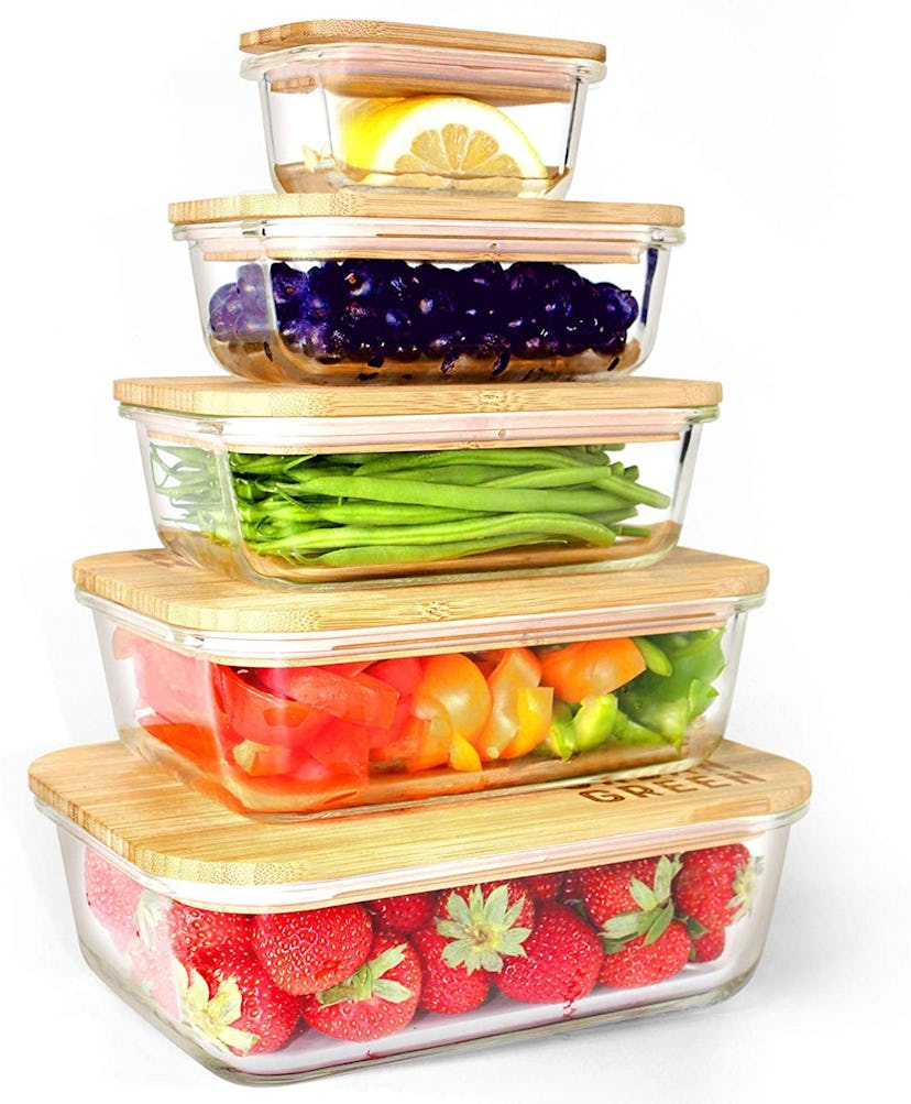 Eco-Friendly Glass Food Storage Containers