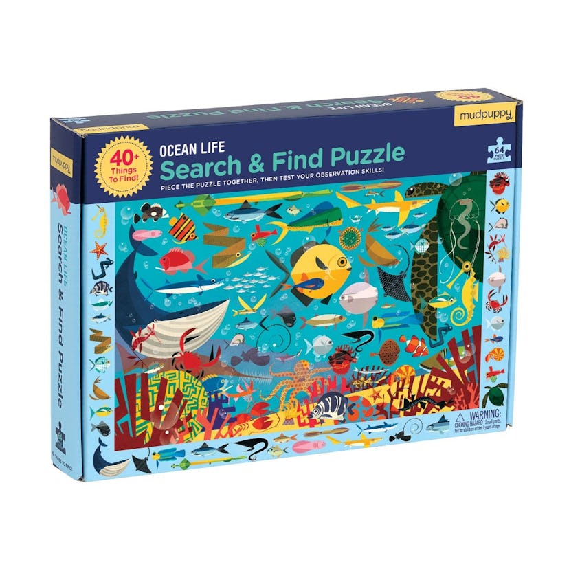 Mudpuppy Ocean Life Search & Find Puzzle
