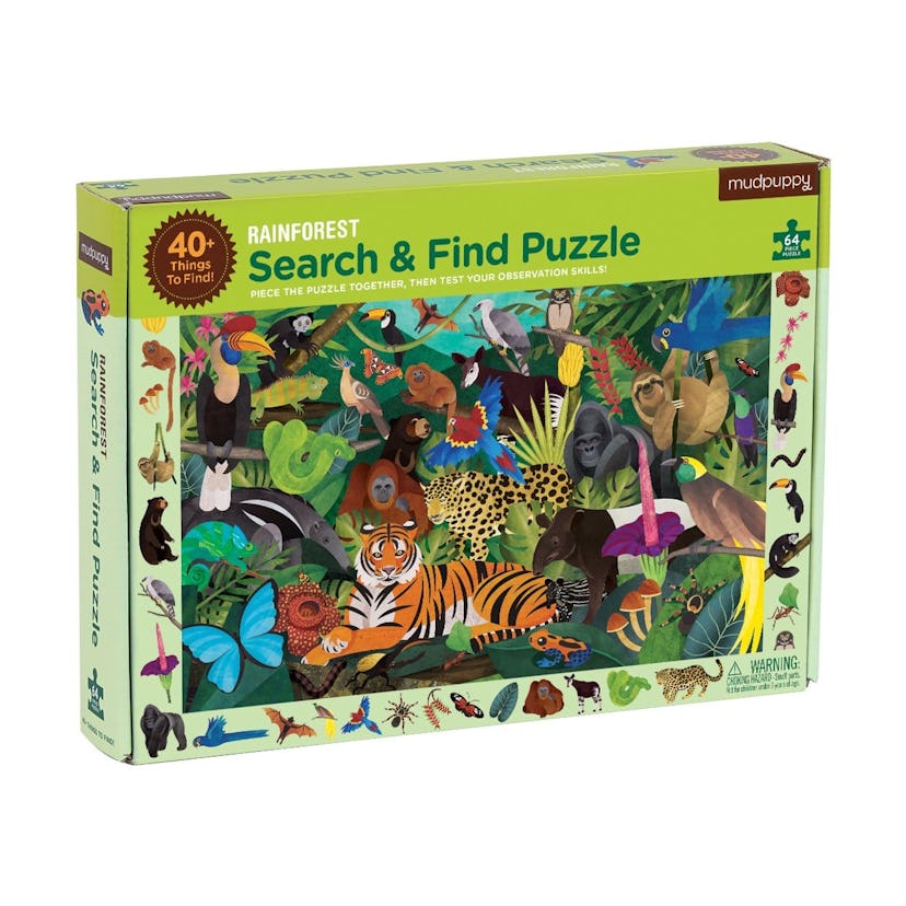 Mudpuppy Rainforest Search & Find Puzzle