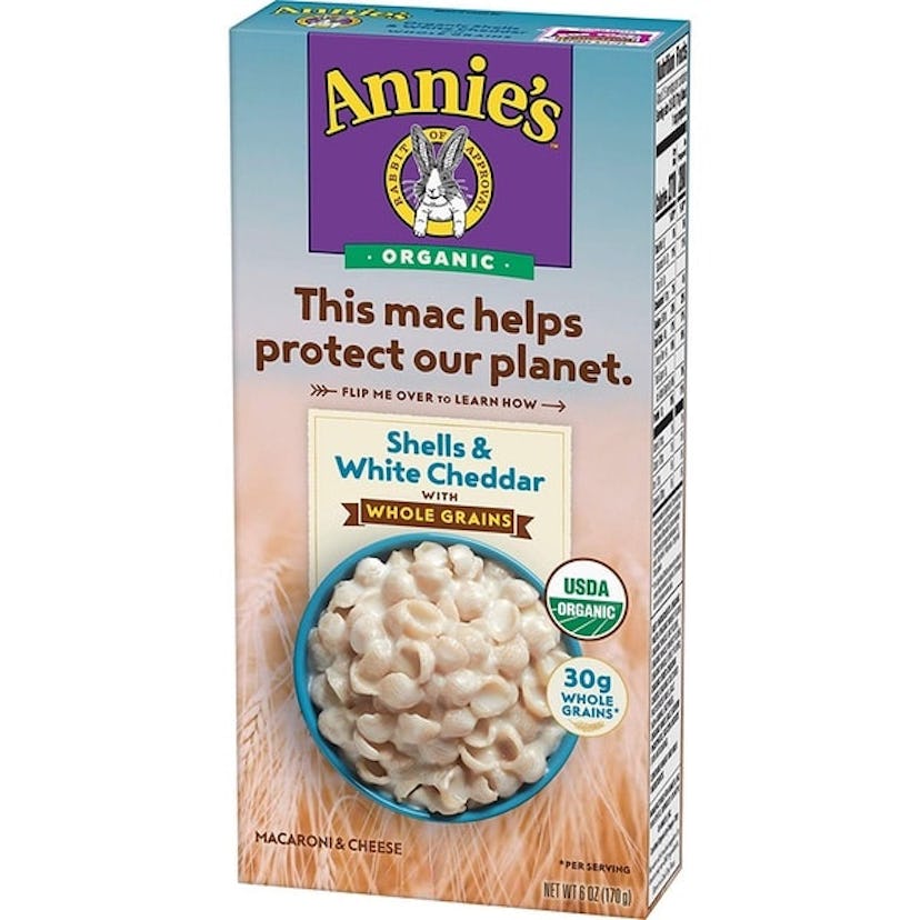 Annie’s Organic Shells and White Cheddar 