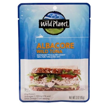 Wild Planet Albacore Wild Tuna, Sea Salt, Pouch
