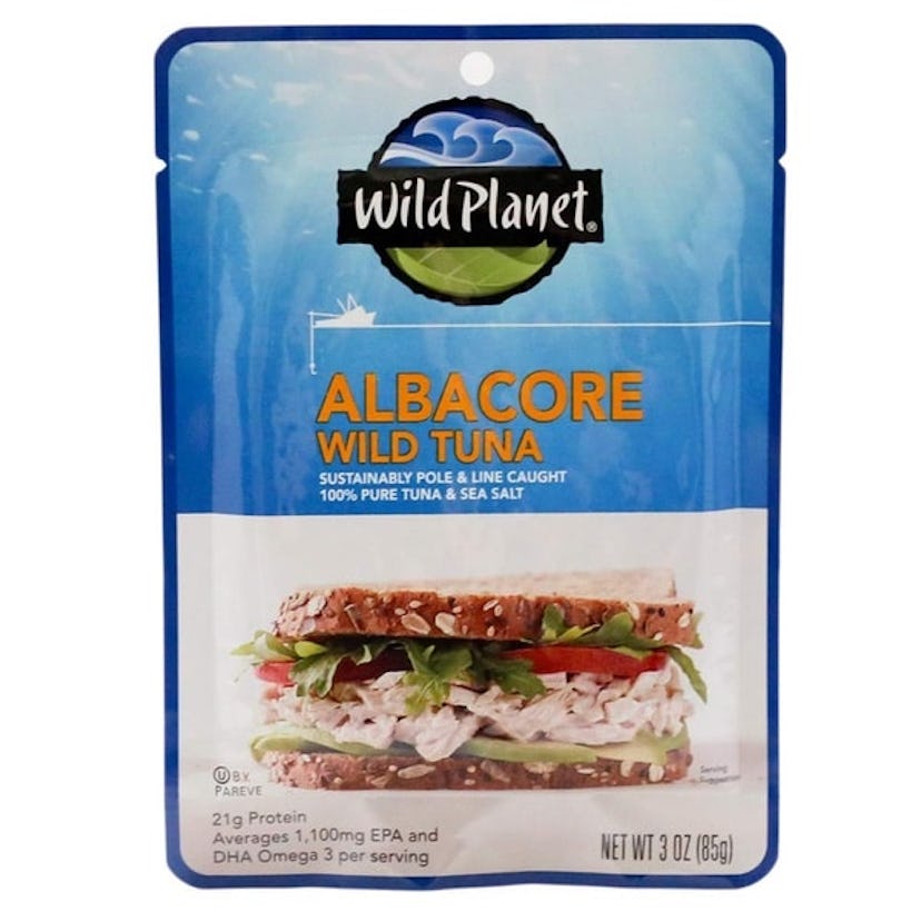Wild Planet Albacore Wild Tuna, Sea Salt, Pouch