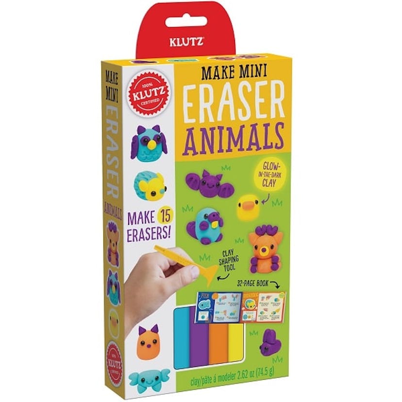 Klutz Make Mini Eraser Animals