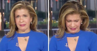 Hoda Kotb Breaking Down In Tears On The 'Today' Show Is All Of Us