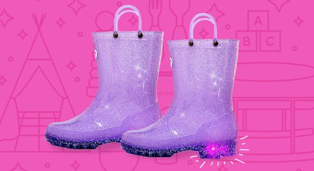 Outee Sparkle Kids Rainboots