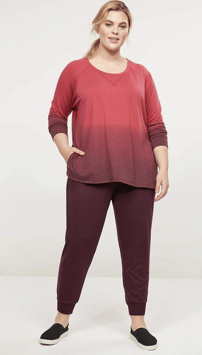 lane bryant sweat suit