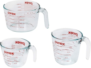 Pyrex Measuring Cup Set (3 piece)