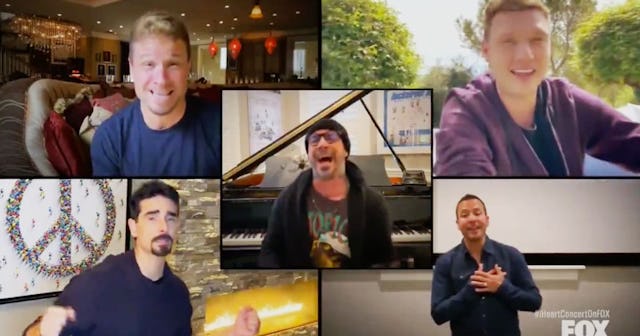 The Backstreet Boys Performed 'I Want It That Way' From Their Separate Homes