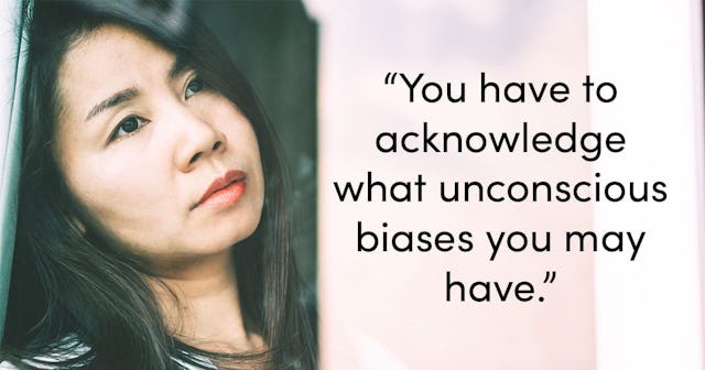 Close-Up Of Woman Looking Away