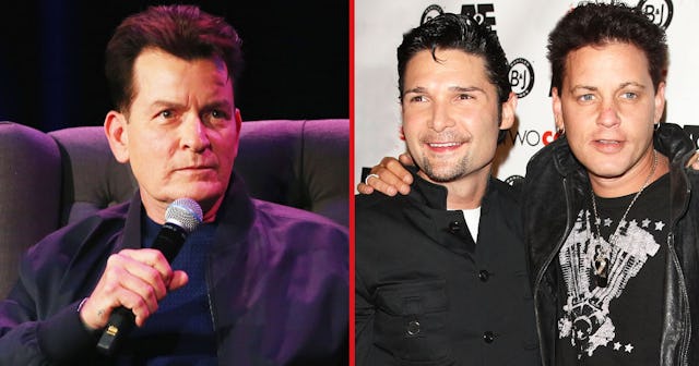 Corey Feldman Accuses Charlie Sheen Of Raping Corey Haim In New Documentary