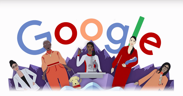 google doodle international women's day