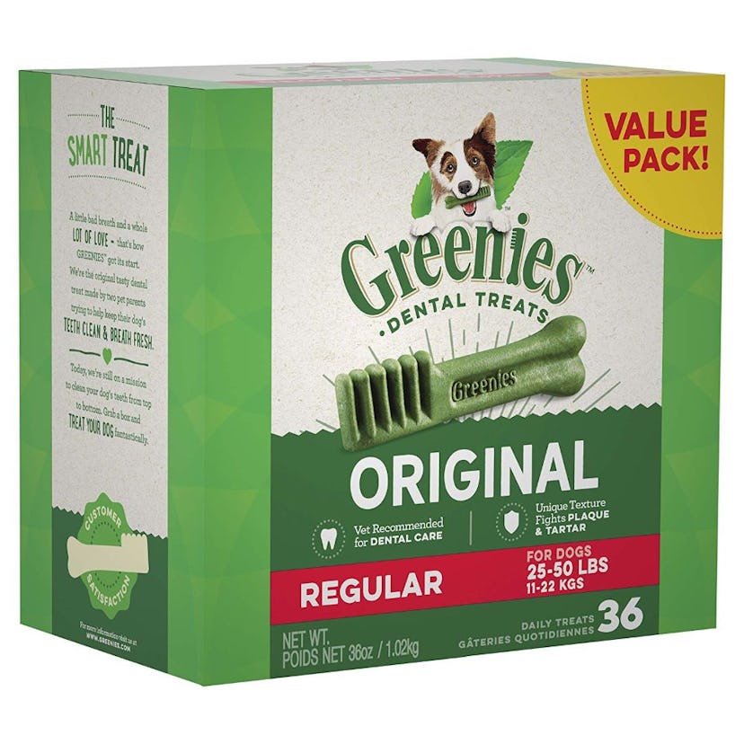 Greenies Original Regular Dental Dog Treats