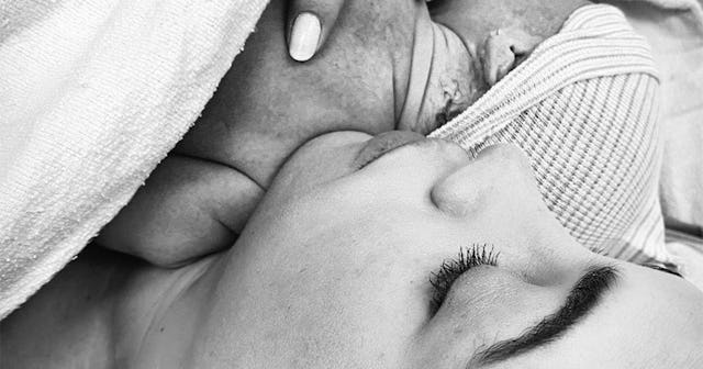 Jenna Dewan and new baby