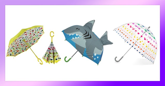 Cute colorful umbrellas for kids
