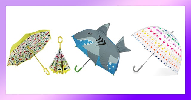 Cute colorful umbrellas for kids 
