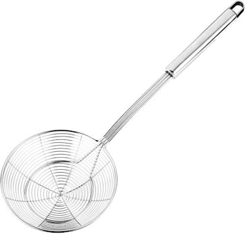 Hiware Solid Stainless Steel Spider Strainer Skimmer Ladle