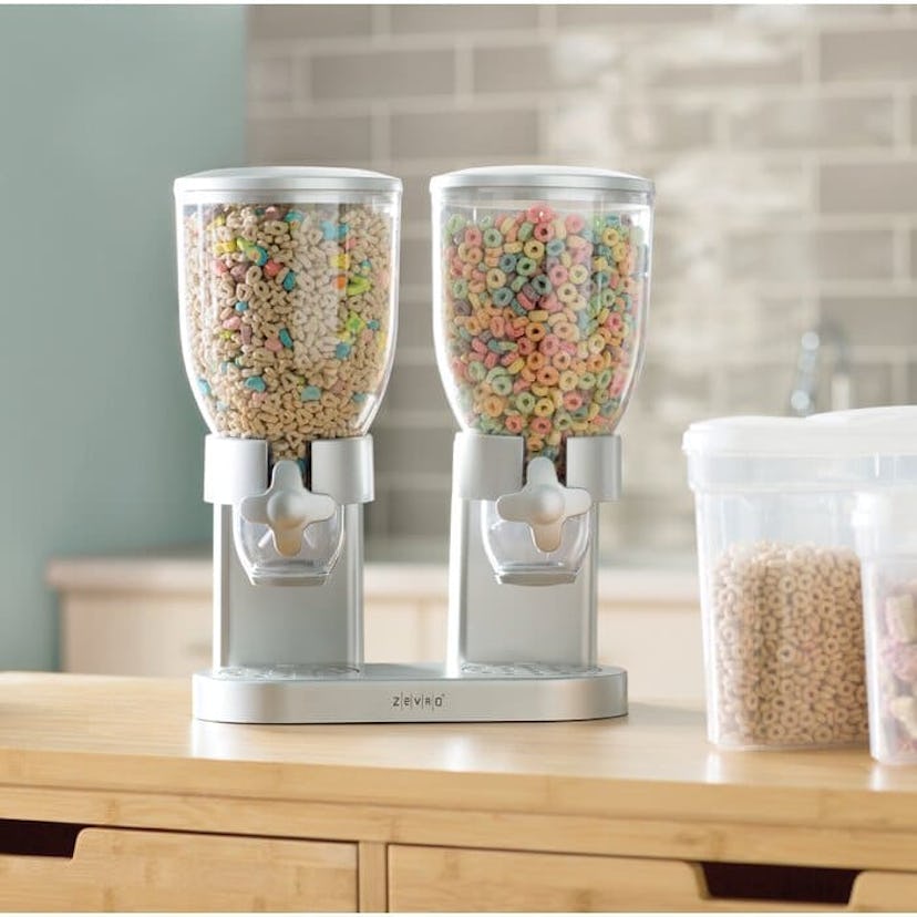 Zevro Double Cereal Dispenser