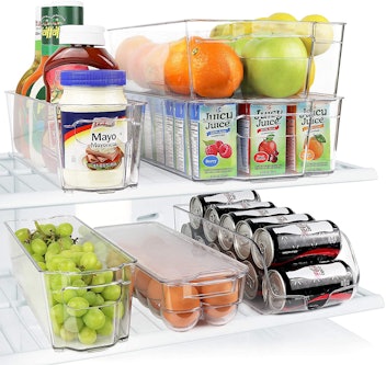 Greenco Stackable Storage Organizer Containers