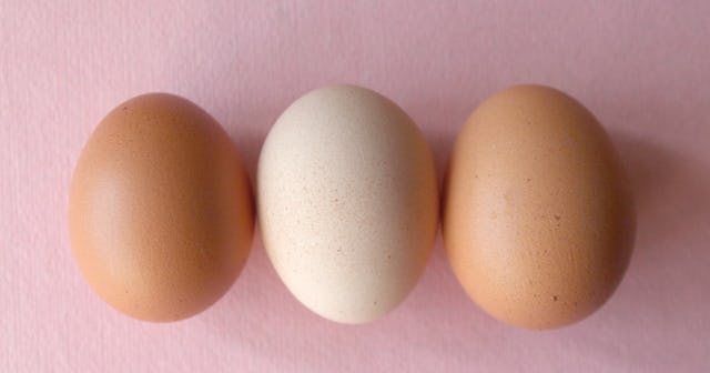 three eggs