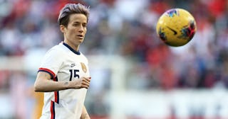 Megan Rapinoe #15 of the United States