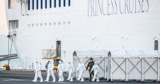 Diamond Princess Cruise Ship Remains Quarantined As Coronavirus Cases Grow