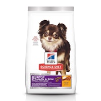 Hill's Science Diet Dry Dog Food, Adult, Small & Mini Breeds, Sensitive Stomach & Skin