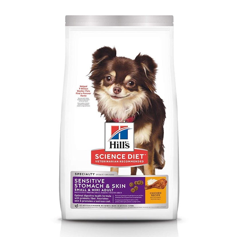 Hill's Science Diet Dry Dog Food, Adult, Small & Mini Breeds, Sensitive Stomach & Skin