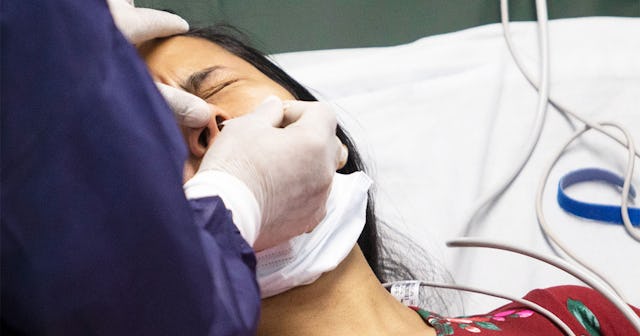 People Suspected Of Having Coronavirus Are Tested In Caracas