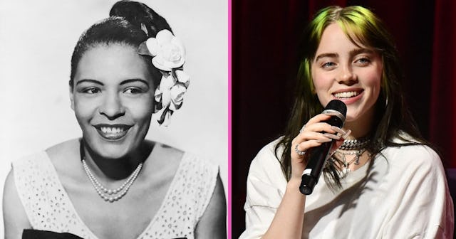 Bille Holiday and Billie Elish