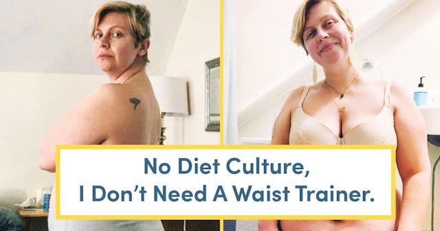No Diet Culture, I Don’t Need A Waist Trainer: Woman posing for camera