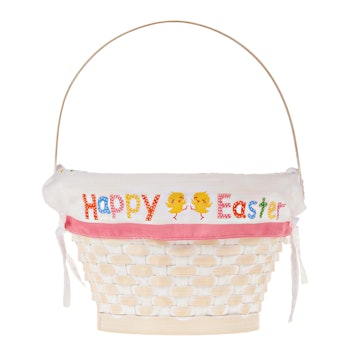 Way To Celebrate Easter Willow Basket with Liner