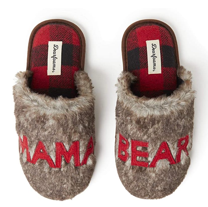 Dearfoams Mama Bear Slippers