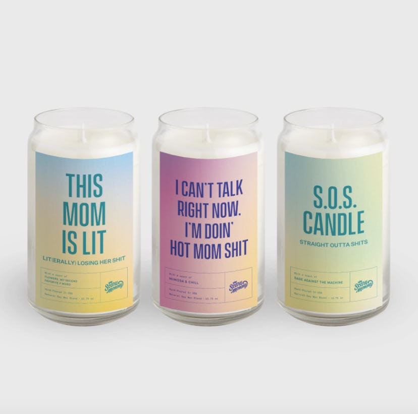 Scary Mommy The Best Shit For Mom Candle Gift Set (3 count)