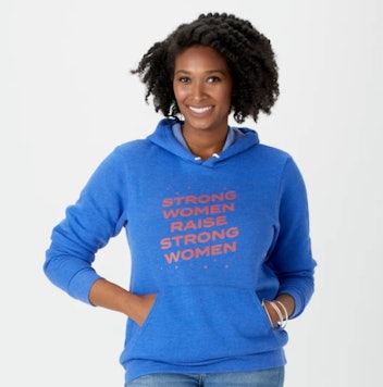 Scary Mommy Strong Women Raise Strong Women Hoodie
