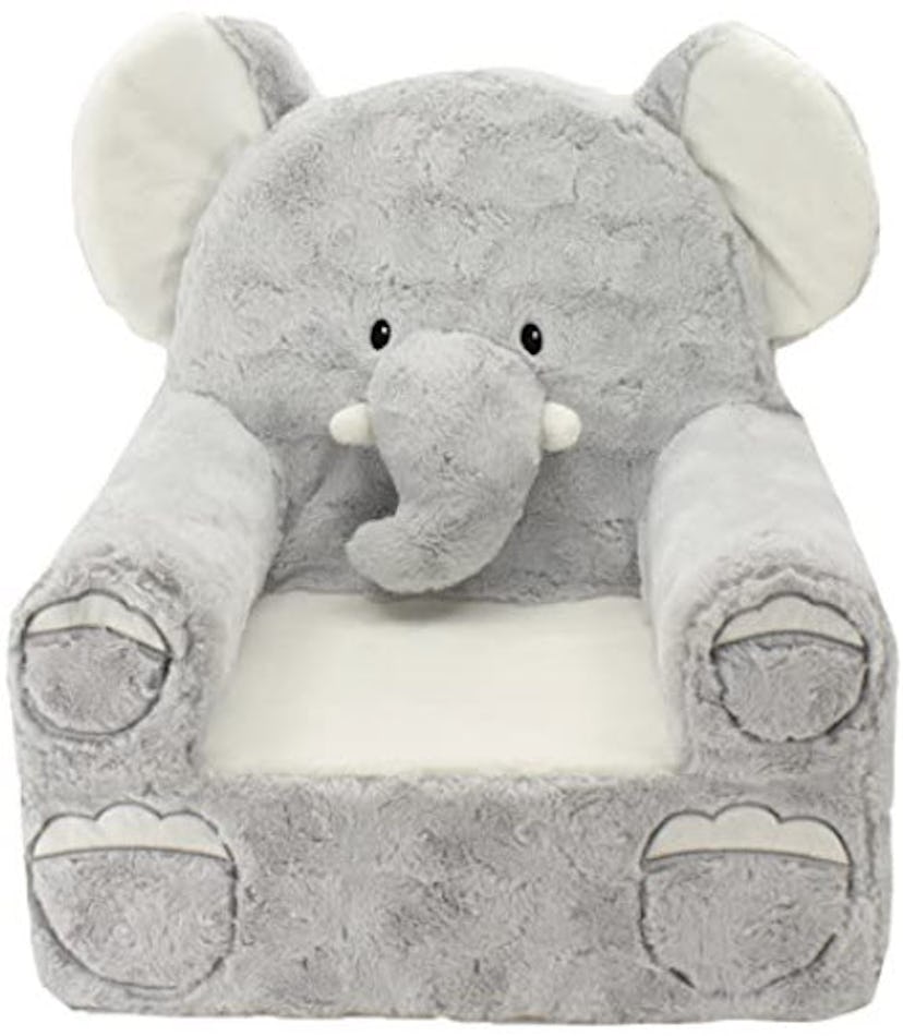 Animal Adventure Grey Elephant Chair