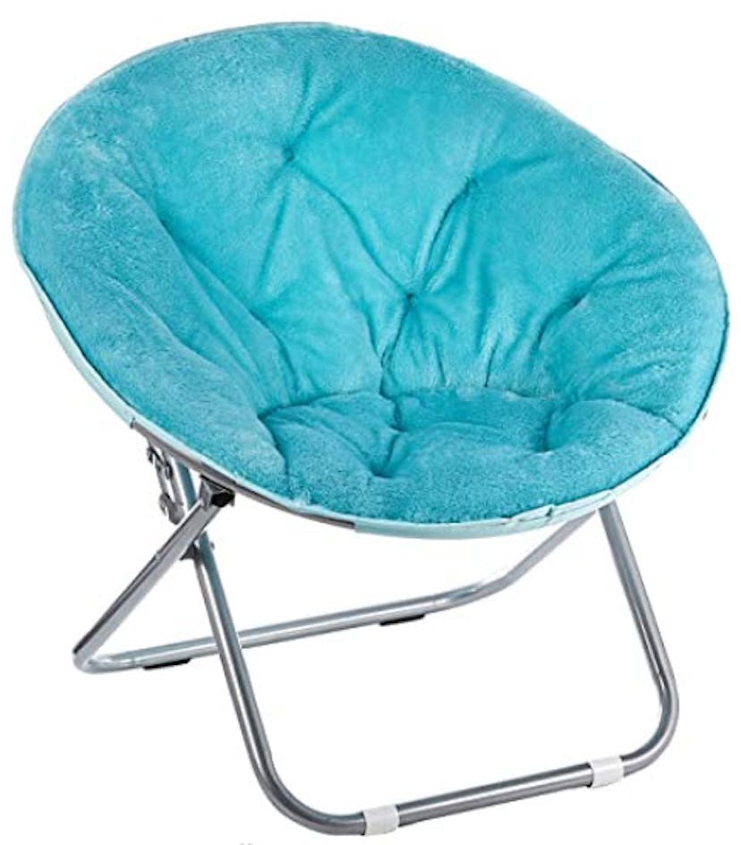 Urban Shop Faux Fur Saucer Chair