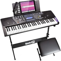 RockJam 61-Key Electronic Keyboard Piano SuperKit