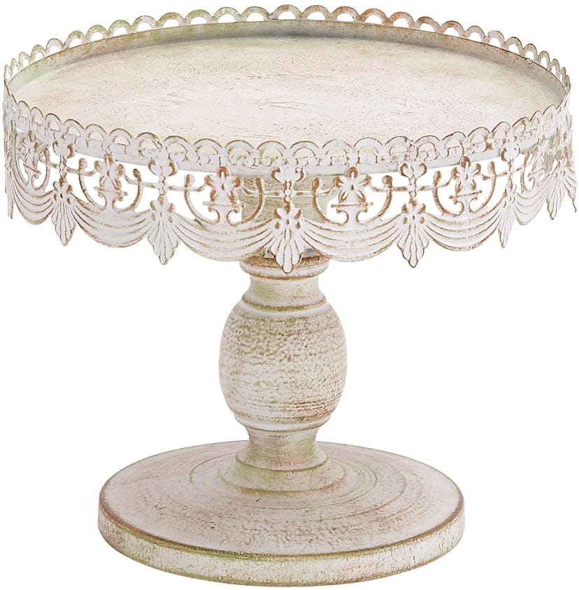 Deco Antique Metal Cake Stand