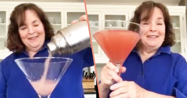 Ina Garten And Her Giant Cosmo Cocktail Is All Of Us In Quarantine