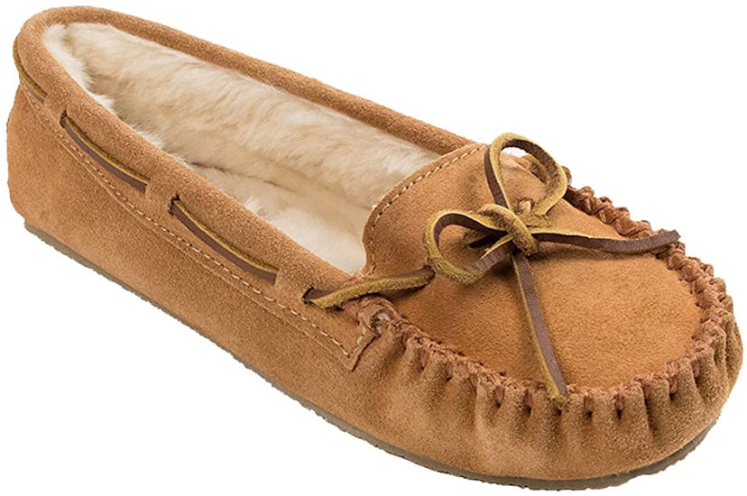 Minnetonka Women's Cally Faux Fur Slipper