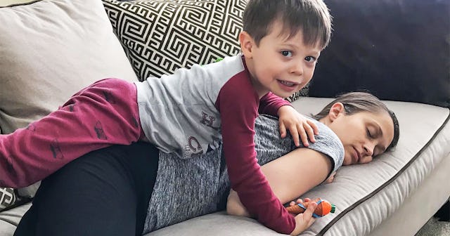 I Know I'm Privileged To Be Home With My Kid During Quarantine -- But It's Exhausting